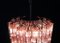 Italian Glass Quadriedri Chandelier, 1982 15