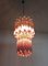 Italian Glass Quadriedri Chandelier, 1982, Image 5