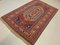 Tappeto Soumak Kilim vintage grande rosso, blu e beige, Afghanistan, Immagine 2