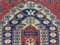 Grand Tapis Soumak Kilim Vintage Rouge, Bleu et Beige, Afghanistan 8