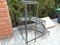 Mid-Century Industrial Iron Garden Plant Stand 4