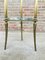 Antique Spanish Bronze, Gilt Brass & Marble Side Table, Image 9