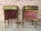 Antique Louis XVI Bronze & Glass Nightstands, Set of 2 13