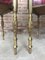 Antique Louis XVI Bronze & Glass Nightstands, Set of 2 16