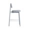 Tabouret de Bar Residence 65 Gris par Jean Couvreur 1