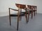 Rosewood Armchairs by Harry Østergaard for Randers Møbelfabrik, 1960s, Set of 4 4