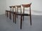 Rosewood Dining Chairs by Harry Østergaard for Randers Møbelfabrik, 1960s, Set of 4 18