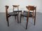 Rosewood Dining Chairs by Harry Østergaard for Randers Møbelfabrik, 1960s, Set of 4, Imagen 3