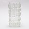 Mid-Century Pressed Glass Brickwork Vase by Jiri Zejmon for Rudolfova Huť, Image 1