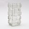 Mid-Century Pressed Glass Brickwork Vase by Jiri Zejmon for Rudolfova Huť 4