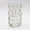 Mid-Century Pressed Glass Brickwork Vase by Jiri Zejmon for Rudolfova Huť, Image 4