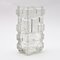 Mid-Century Pressed Glass Brickwork Vase by Jiri Zejmon for Rudolfova Huť 2