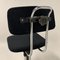 Desk Chair 132 in New Black Manchester Rib by Fana Metaal, 1950s, Image 10