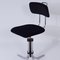 Chaise de Bureau 132 in New Black Manchester Rib par Fana Metaal, 1950s 9