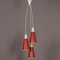 Red Perfolux Pendant by N. Hiemstra for Hiemstra Evolux, 1950s, Image 6