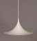 White Semi Pendant by Bonderup and Thorup for Fog Morup, 1960s | 47 cm 2
