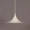 White Semi Pendant by Bonderup and Thorup for Fog Morup, 1960s | 47 cm, Immagine 8