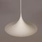 White Semi Pendant by Bonderup and Thorup for Fog Morup, 1960s | 47 cm, Image 7