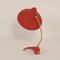 Red Desk Lamp by Ewa Värnamo Zweden, 1950s 5