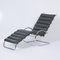 MR Chaise Longue by Mies van der Rohe for Knoll, 2000s, Green Leather 2