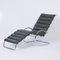 MR Chaiselongue von Mies van der Rohe für Knoll, 2000er, aus grünem Leder 2