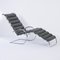 MR Chaise Longue by Mies van der Rohe for Knoll, 2000s, Green Leather, Image 10
