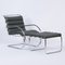 MR Lounge Chair with Ottoman by Mies van der Rohe for Knoll, 2000s, Set of 2 3