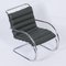 MR Lounge Chair with Ottoman by Mies van der Rohe for Knoll, 2000s, Set of 2, Image 6