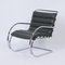 MR Lounge Chair with Ottoman by Mies van der Rohe for Knoll, 2000s, Set of 2, Image 9