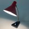 Red Hala Desk Lamp Model 11, 1960s 3