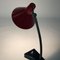 Red Hala Desk Lamp Model 11, 1960s 5