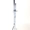Mid-Century Chrome & Fabric Floor Lamp by Hans Eichenberger, Image 5