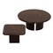 Set Brown Coffee Table’s by Paul Kingma, 1989/90, Set of 2, Image 1