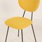 Yellow Dining Chairs model 101 by Gispen for Kembo, 1950s, Set of 4, Image 12