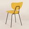Yellow Dining Chairs model 101 by Gispen for Kembo, 1950s, Set of 4 11