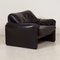 Maralunga Easy Chair by Vico Magistretti for Cassina, 1970s – Black Leather, Immagine 7