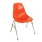 Orange DSS Chair by Charles Eames for Herman Miller, 1950s 1