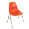 Orange DSS Chair by Charles Eames for Herman Miller, 1950s, Imagen 1