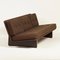 671 Sofa by Kho Liang le for Artifort, 1960s | Three Seater with Brown Ploeg Fabric 6