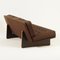 671 Sofa by Kho Liang le for Artifort, 1960s | Three Seater with Brown Ploeg Fabric 9