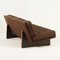 671 Sofa by Kho Liang le for Artifort, 1960s | Three Seater with Brown Ploeg Fabric, Image 9