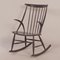 Rocking Chair IW3 by Illum Wikkelsø for Niels Eilersen, Denmark 1950s 3