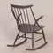 Rocking Chair IW3 par Illum Wikkelsø pour Niels Eilersen, Danemark, 1950s 4