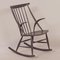 Rocking Chair IW3 by Illum Wikkelsø for Niels Eilersen, Denmark 1950s 5