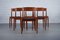 Mid-Century Teak 26 Dining Chairs by Henning Kjærnulf for Korup Stolefabrik, Set of 6, Image 6