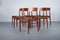 Mid-Century Teak 26 Dining Chairs by Henning Kjærnulf for Korup Stolefabrik, Set of 6 4