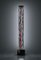 Blue, Black, White, and Red Acrylic Glass Totem Floor Lamp, 2000s, Image 1