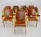 Mid-Century Austrian Stackable Armchairs by Franz Schuster, Set of 12 11