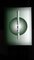 Green Acrylic Glass Sconce, 2000s, Image 3
