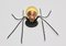 Italienische Mid-Century Spider Wandlampe 2